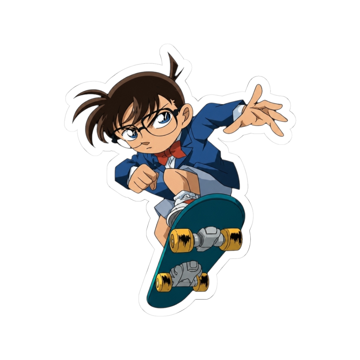 Detective Conan - Old Anime - Conan Edogawa Sticker | Detective Conan / Case Closed