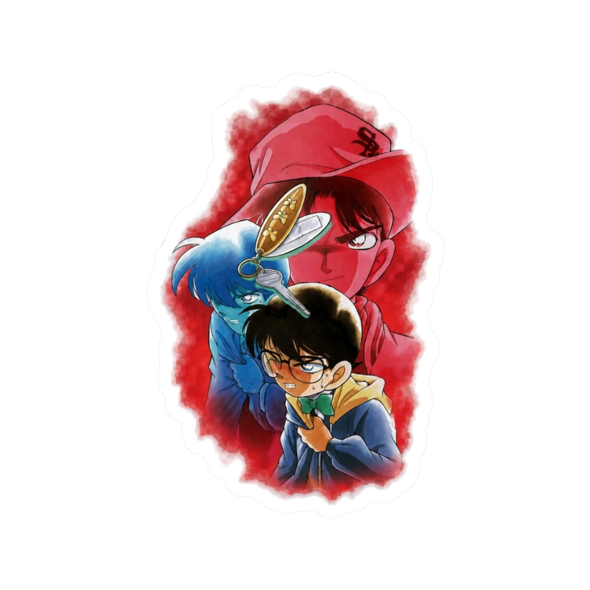 Detective Conan Edit - Conan/Shinichi with Heiji Color Page! | Detective Conan / Case Closed - alternate angle 3, merchandise