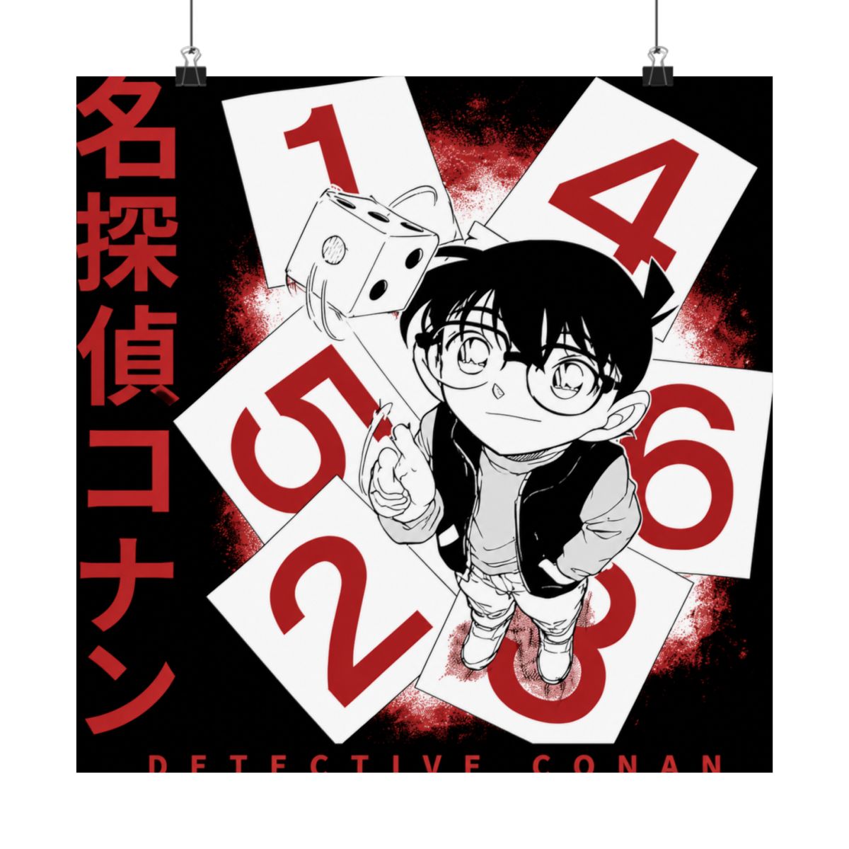 Detective Conan Numbers T-Shirts Design Today Graphic Art | Detective Conan / Case Closed - alternate angle 4, merchandise