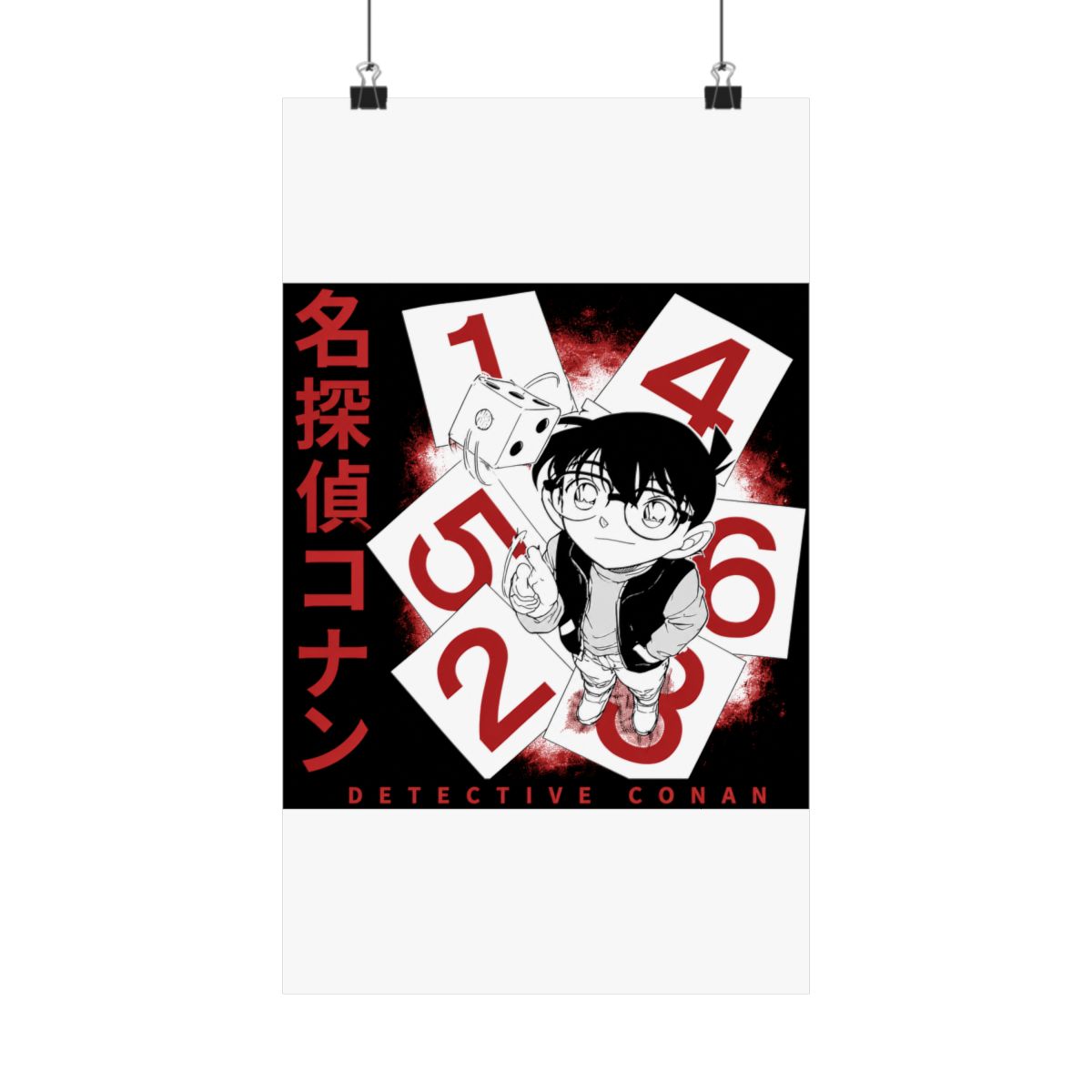 Detective Conan Numbers Design Today Graphic Art | Detective Conan / Case Closed - alternate angle 3, merchandise