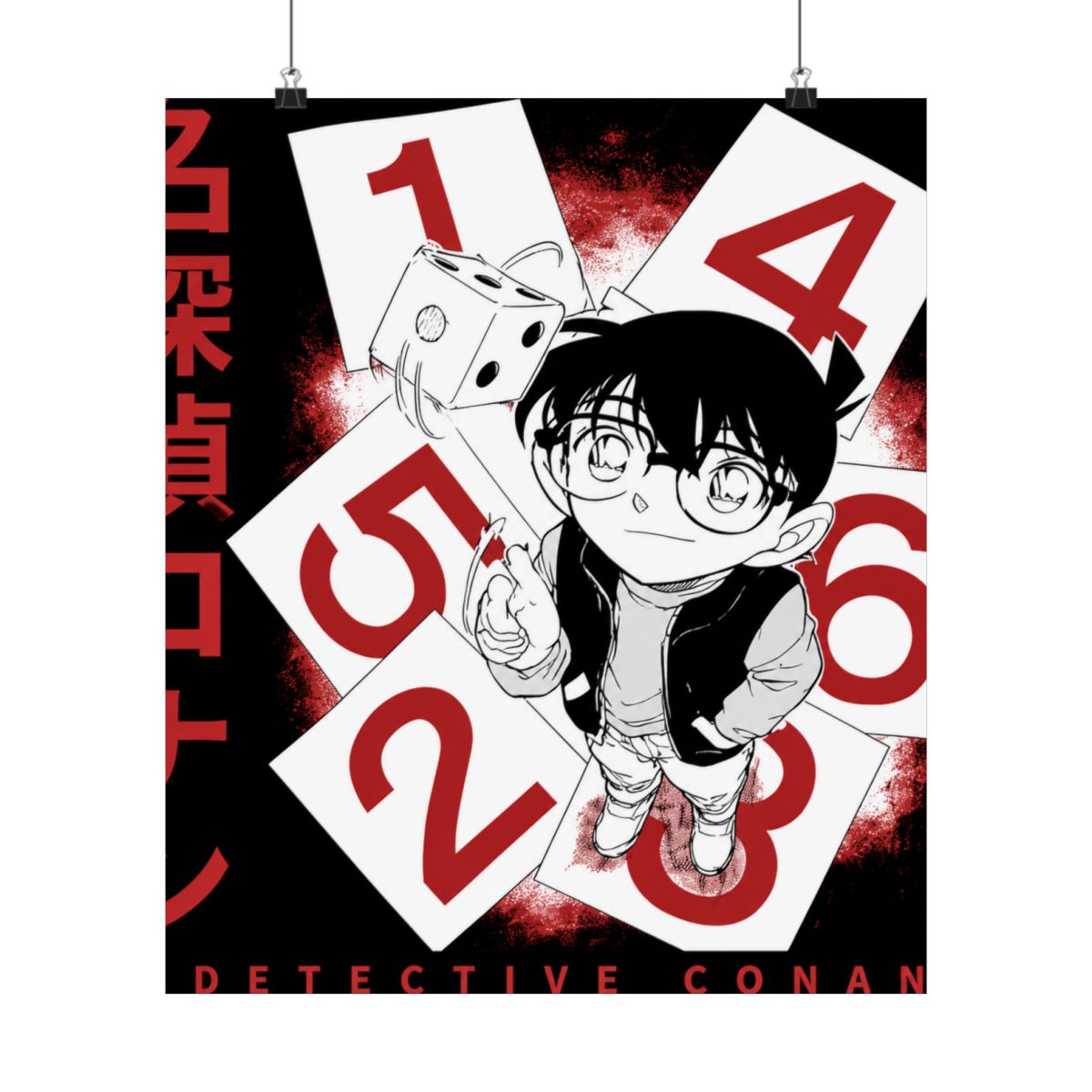 Detective Conan Numbers T-Shirts Design Today Graphic Art | Detective Conan / Case Closed - alternate angle 2, merchandise