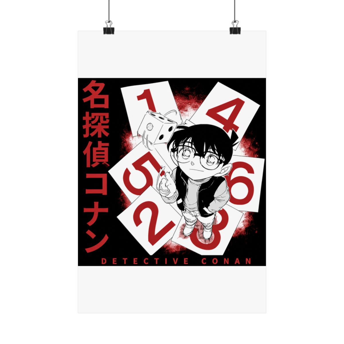 Detective Conan Numbers Design Today Graphic Art | Detective Conan / Case Closed - alternate angle 5, merchandise