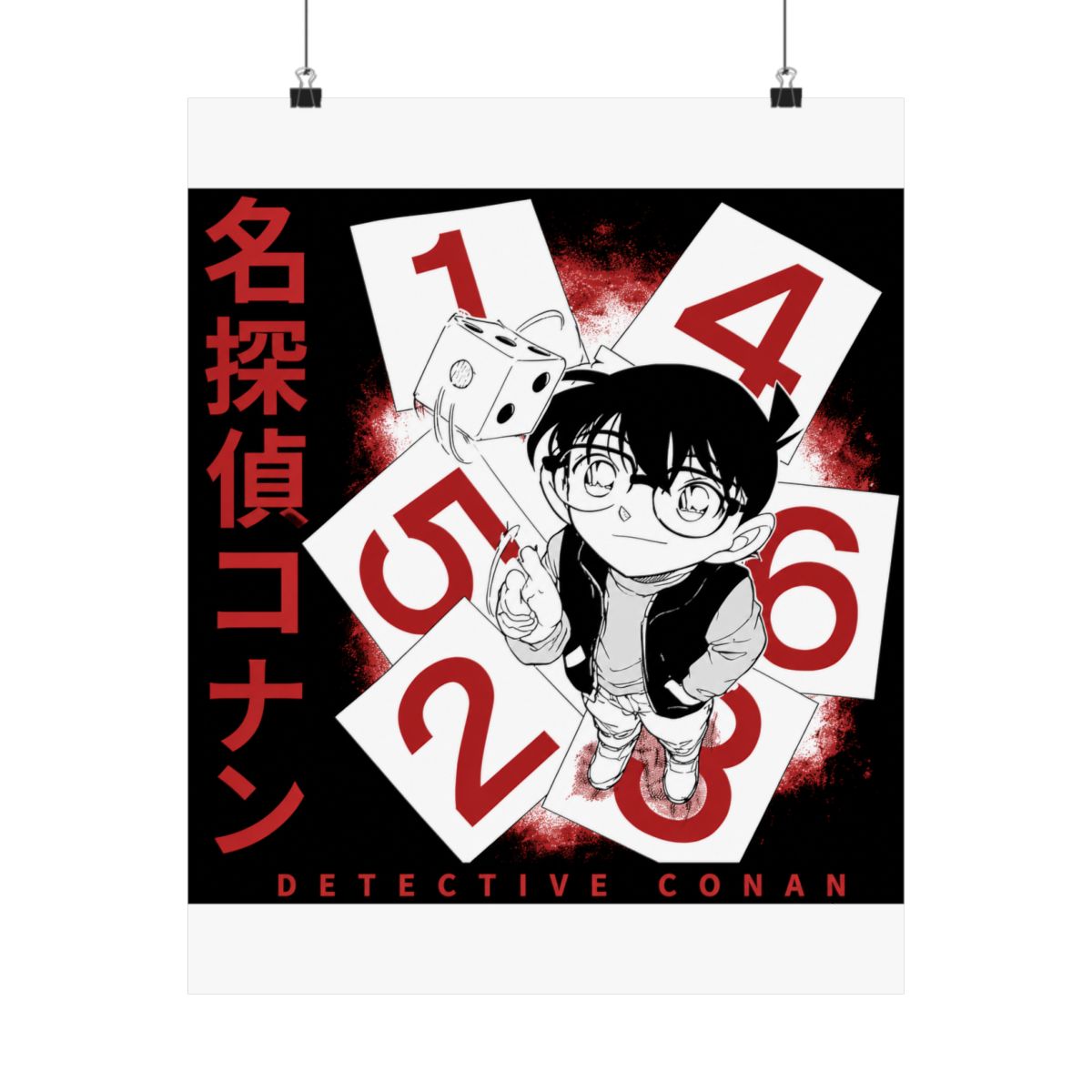 Detective Conan Numbers Design Today Graphic Art | Detective Conan / Case Closed - alternate angle 2, merchandise