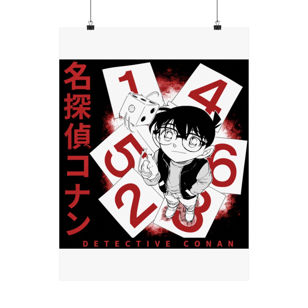 Detective Conan Numbers Design Today Graphic Art | Detective Conan / Case Closed - alternate angle 1, merchandise