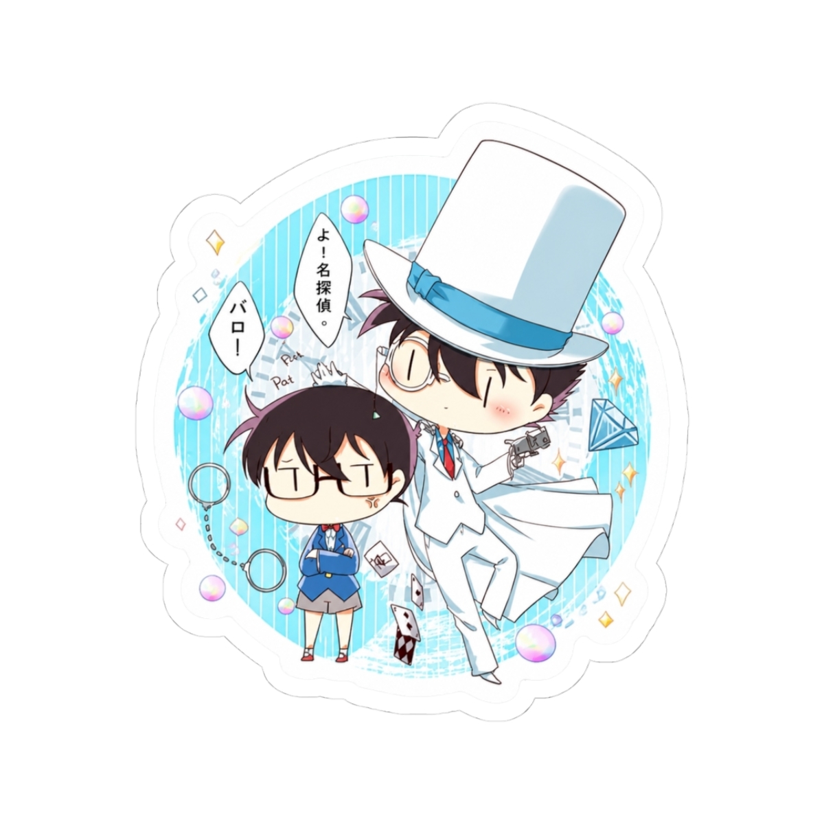 Detective Conan Chibi series #1 | Edogawa Conan & Kaito Kid | Detective Conan / Case Closed