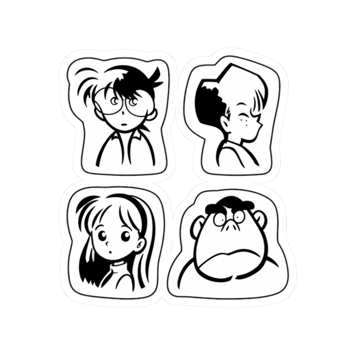 DC Movie 5 Caricatures | Detective Conan / Case Closed - alternate angle 3, merchandise