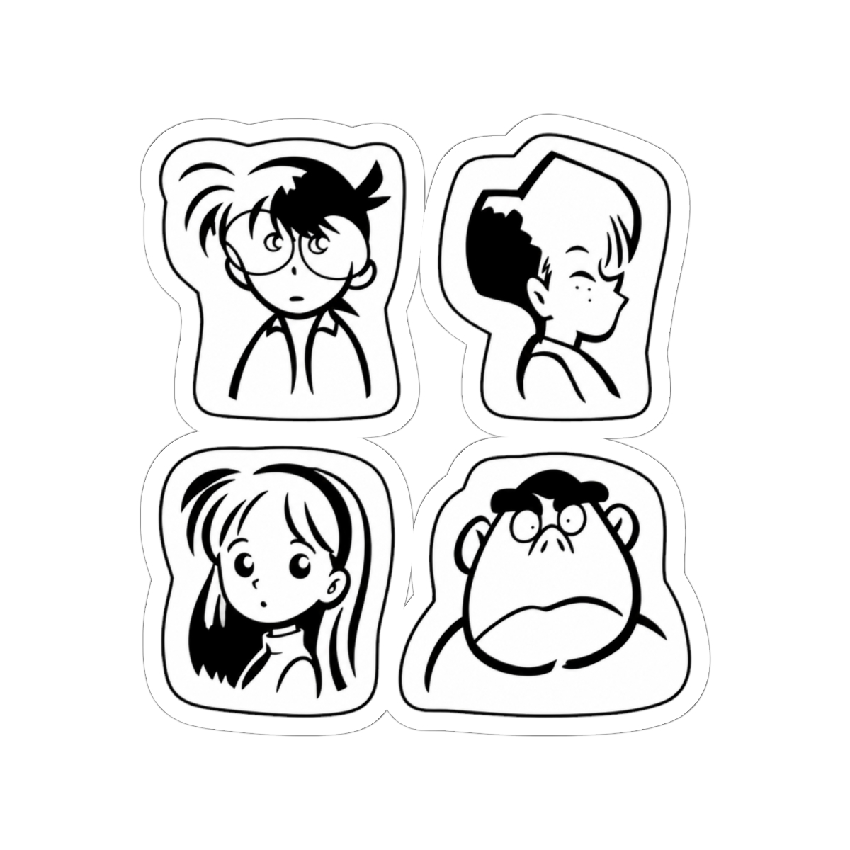 DC Movie 5 Caricatures | Detective Conan / Case Closed - alternate angle 1, merchandise