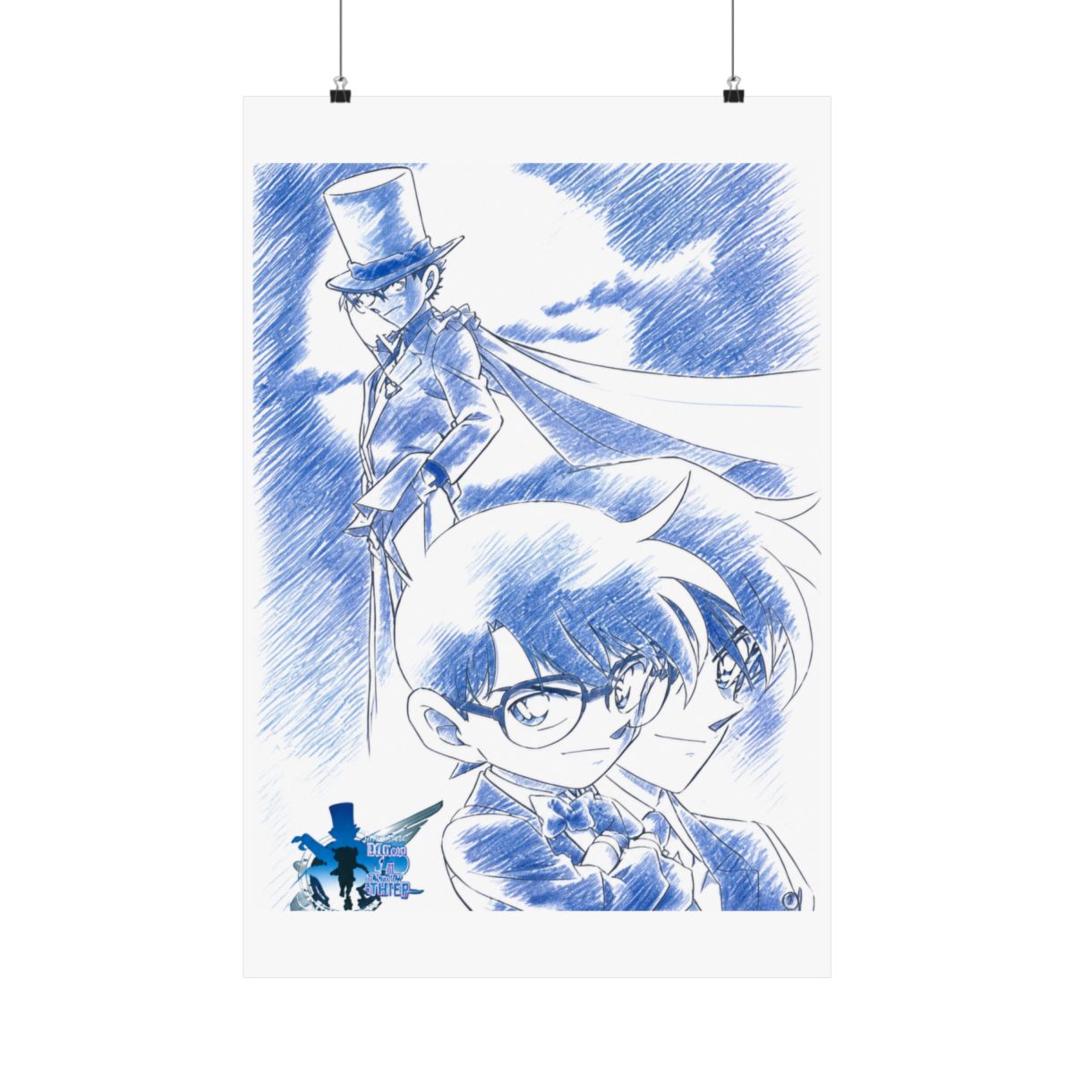 Detective Conan - Case Closed Anime Fabric Wall Scroll Poster (32 x 44) Inches | Detective Conan / Case Closed