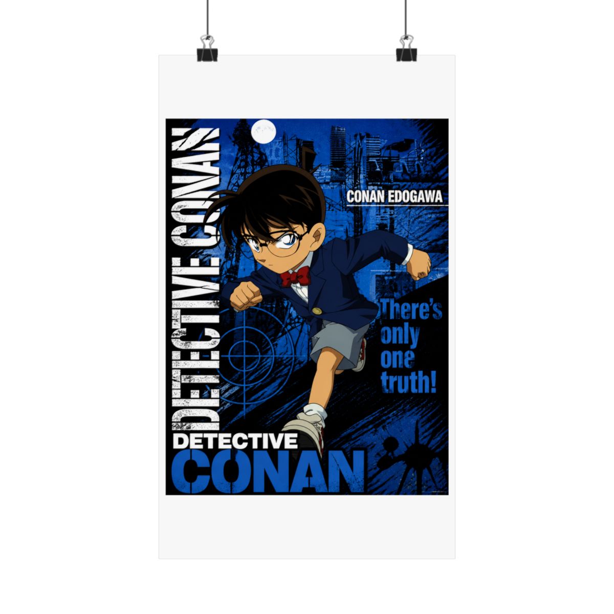 Detective Conan - Case Closed Anime Fabric Wall Scroll Poster (32 x 23) Inches | Detective Conan / Case Closed - Official Posters & Wall Art merchandise